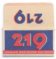 219 219 Johann Breidohr