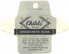 Childs Razor Blade