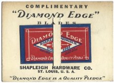 Diamond Edge Scheermesjes