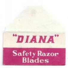 Diana Safety Razor Blade