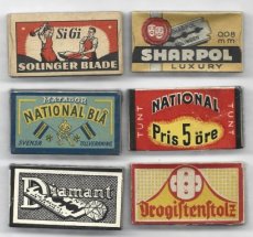 Scheermesjes Doosjes 110