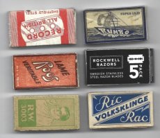 Scheermesjes Doosjes 29