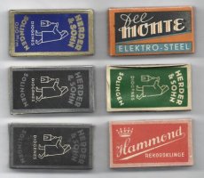 Scheermesjes Doosjes 35