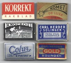 Scheermesjes Doosjes 80