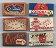 Scheermesjes Doosjes 81