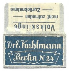 Kuhlmann Rasierklinge 2