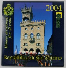 eur51 San Marino euro set 2004