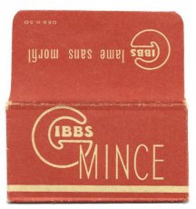 Gibbs Mince DEB.II.50
