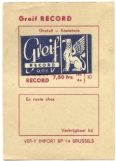 Greif Record Scheermesjes