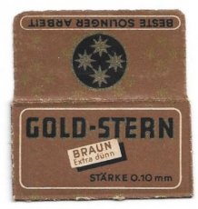 Gold-Stern Braun