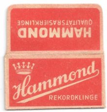 hammond-1 Hammond Rekordklinge