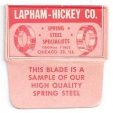Lapham Hickey Steel 2