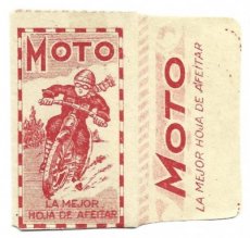 Moto Hoja De Afeitar 2