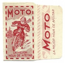 Moto Hoja De Afeitar 3