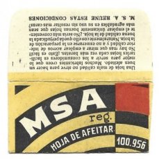 MSA Hoja De Afeitar 8