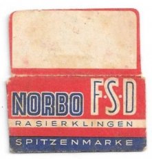 Norbo Rasierklinge FSD