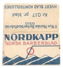 Nordkapp Barberblad
