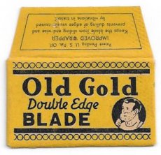 Old Gold Razor Blade 1