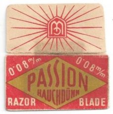 Passsion Razor Blade