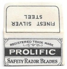 Prolific Razor Blade