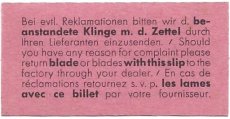 Scheermesjes Klachten 8