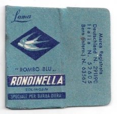Rondinella Rombo Blu