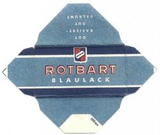 Lame De Rasoir Rotbart Blaulack