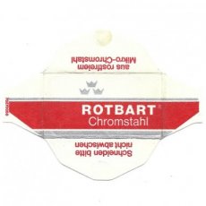 rotbart-chromstahl Lame De Rasoir Rotbart Chromstahl