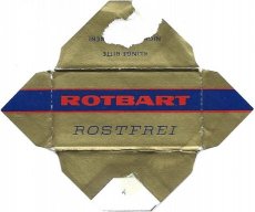 Lame De Rasoir Rotbart Rostfrei 04