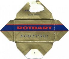 rotbart-rostfrei-07 Lame De Rasoir Rotbart Rostfrei 07