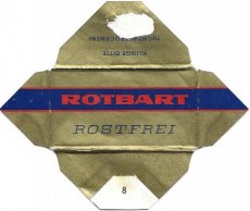 rotbart-rostfrei-08 Lame De Rasoir Rotbart Rostfrei 08