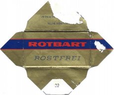 rotbart-rostfrei-22 Lame De Rasoir Rotbart Rostfrei 22