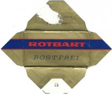 rotbart-rostfrei-23 Lame De Rasoir Rotbart Rostfrei 23