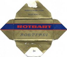 rotbart-rostfrei-24 Lame De Rasoir Rotbart Rostfrei 24