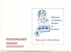 Sahara Scheermesjes 3