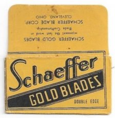 Schaeffer Gold Blades