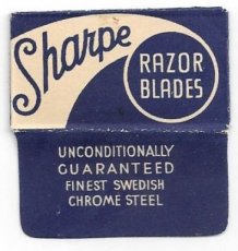 Sharpe Razor Blades