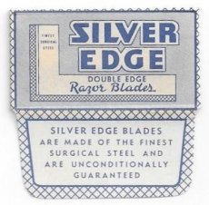 Silver Edge Razor Blades