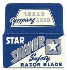 Star Silver Razor Blade