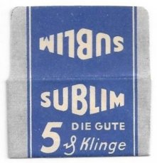 sublim-klinge Sublim Die Gute klinge